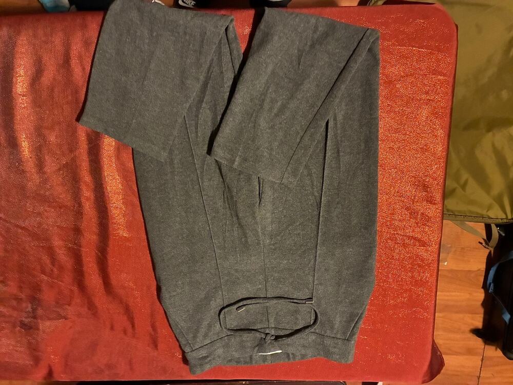Primark Sweatpants Womens L Gray Joggers Drawstring Elastic Cuff Casual Cozy